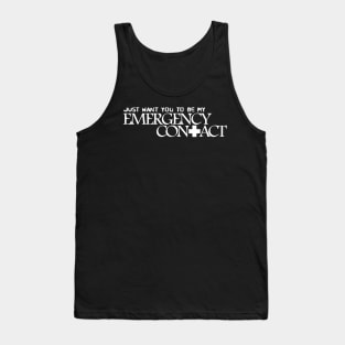 Emergency Contact Tank Top